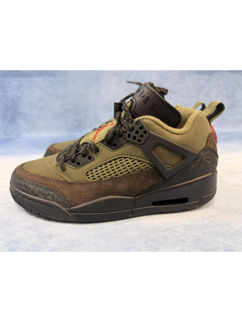 Jordan Spizike Low Olive/Black Shoes IH1782-200 Men’s Size 8.5 New No Box - Picture 5 of 16